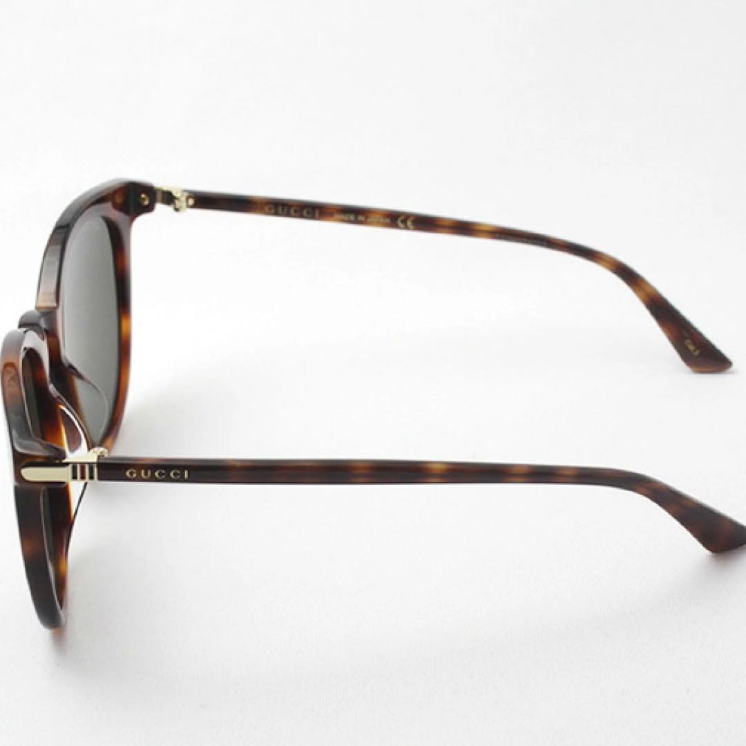 GUCCI サングラス アジアンモデルべっ甲柄 GG0064SK ブラウン
