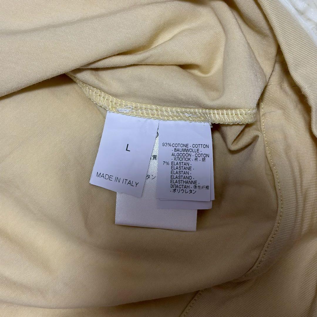 美品 ブルネロクチネリ モニーレ コットンストレッチ Tシャツ L イタリア