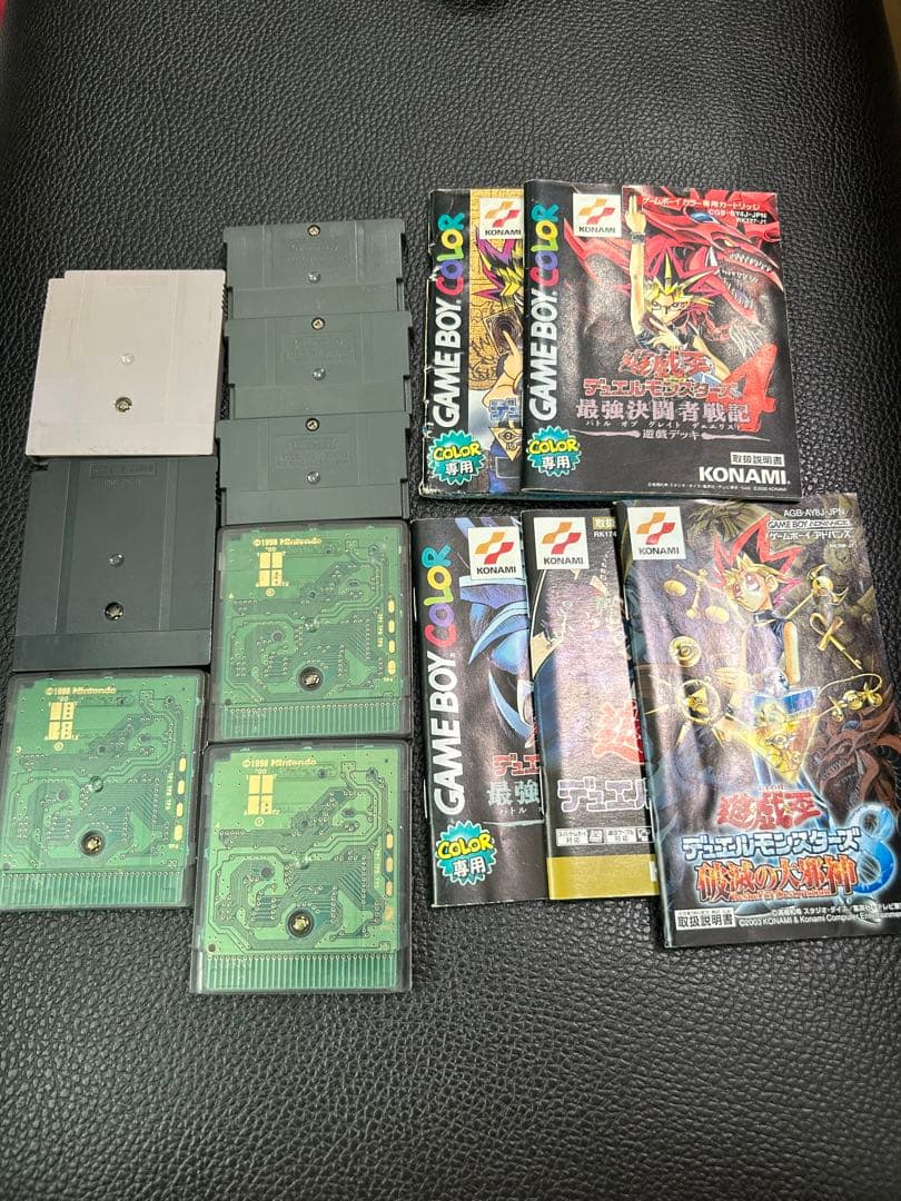 ゲームボーイアドバンスソフト　カラーソフト　遊戯王まとめ売り