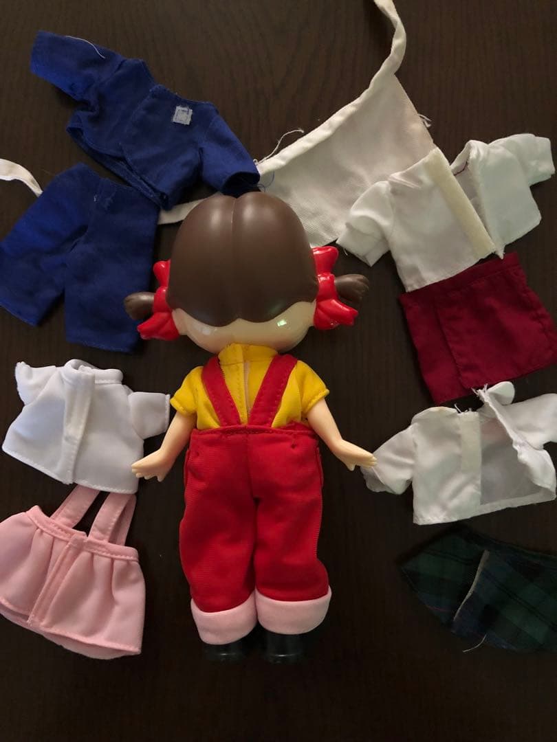 ヴィンテージ☆不二家ペコちゃん1️⃣ 着せ替え人形セット
