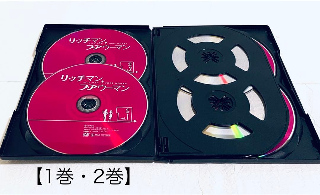 リッチマン,プアウーマン　【全６巻】　レンタル版DVD 全巻セット　小栗旬