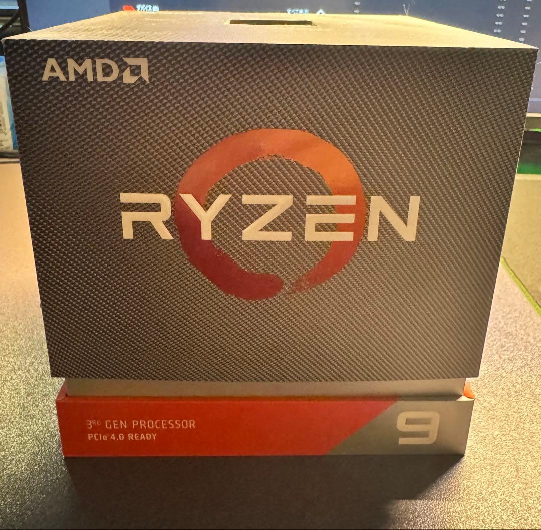 AMD Ryzen 9 3900X CPU 本体