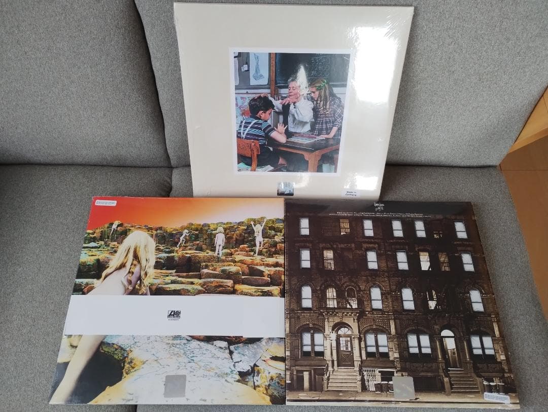 【新品未開封】LED ZEPPELIN レッドツェッペリン レコード 3枚セット