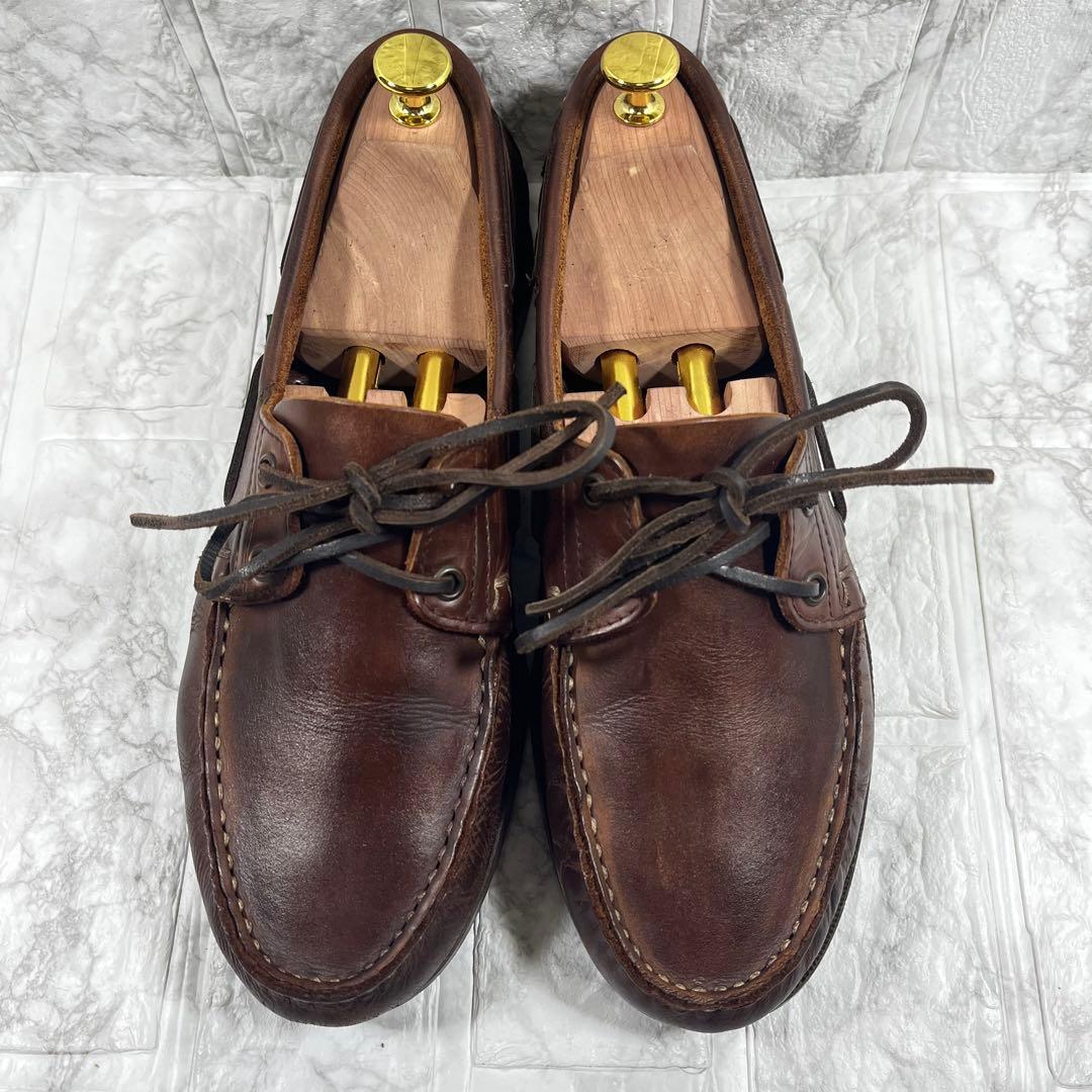 【アッパー美品】Paraboot BARTH Marine デッキシューズ　27