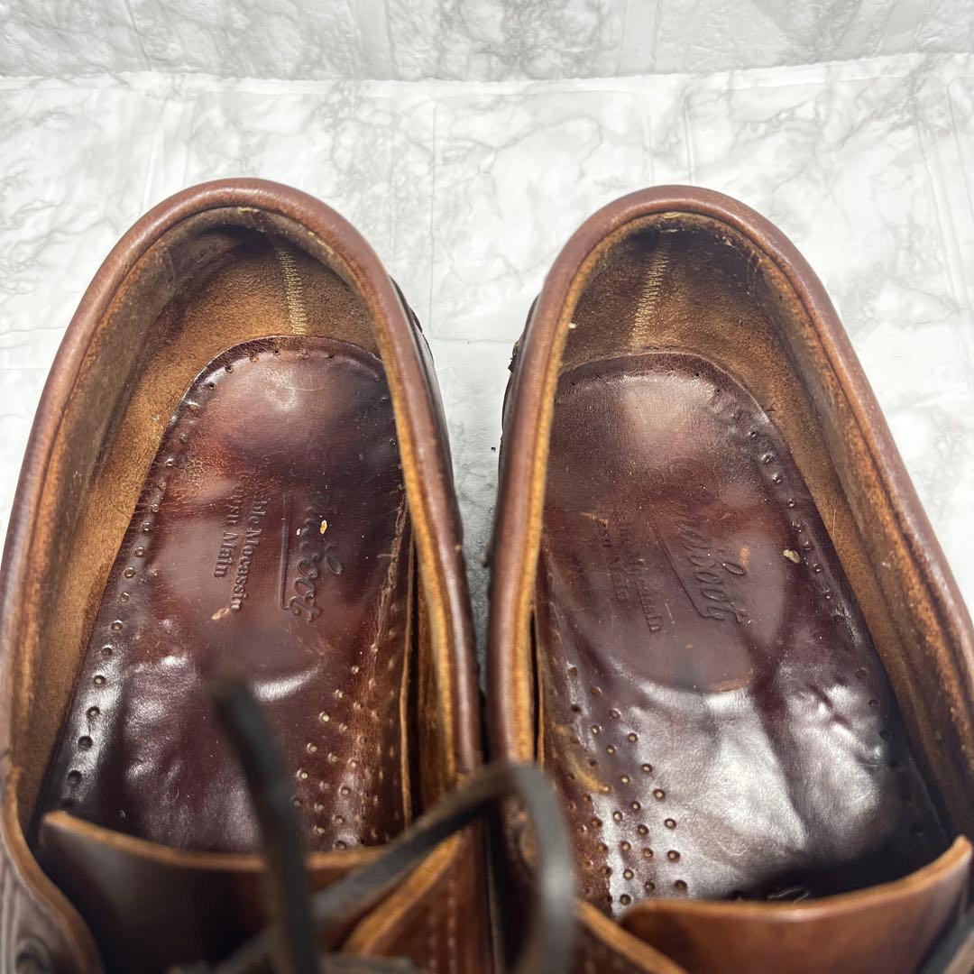 【アッパー美品】Paraboot BARTH Marine デッキシューズ　27