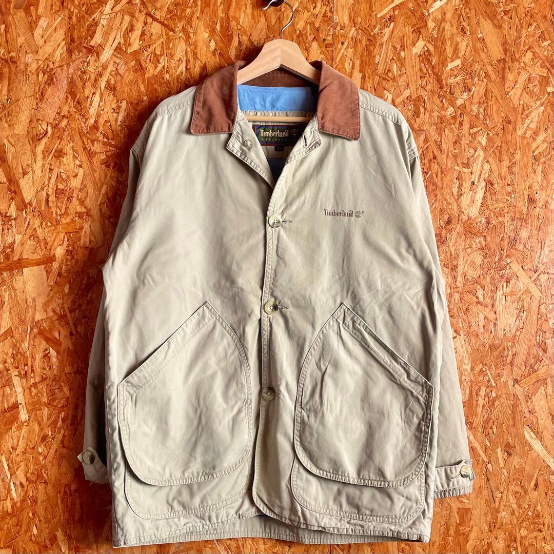 90s OLD Timberland カバーオール ハンティングジャケット レア