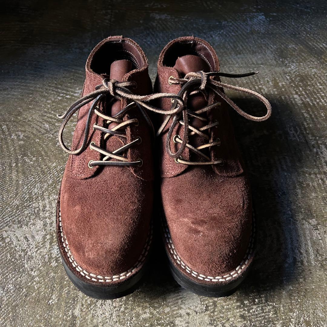 NICKS BOOTS ニックスブーツ　ブラウンスエード　US 8 Eワイズ