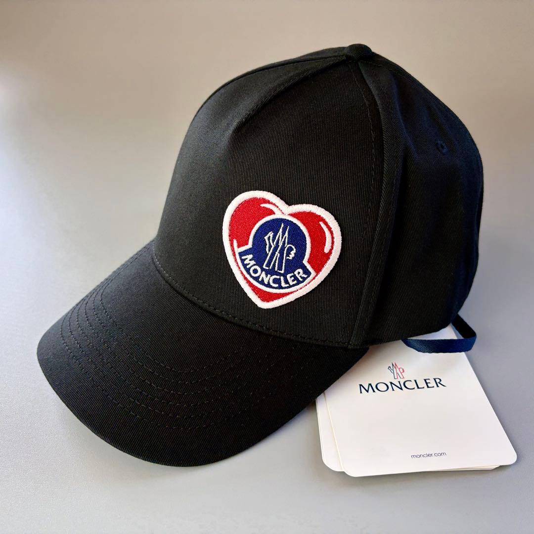Matthew様用　新品未使用 MONCLER モンクレール キャップ 帽子 黒
