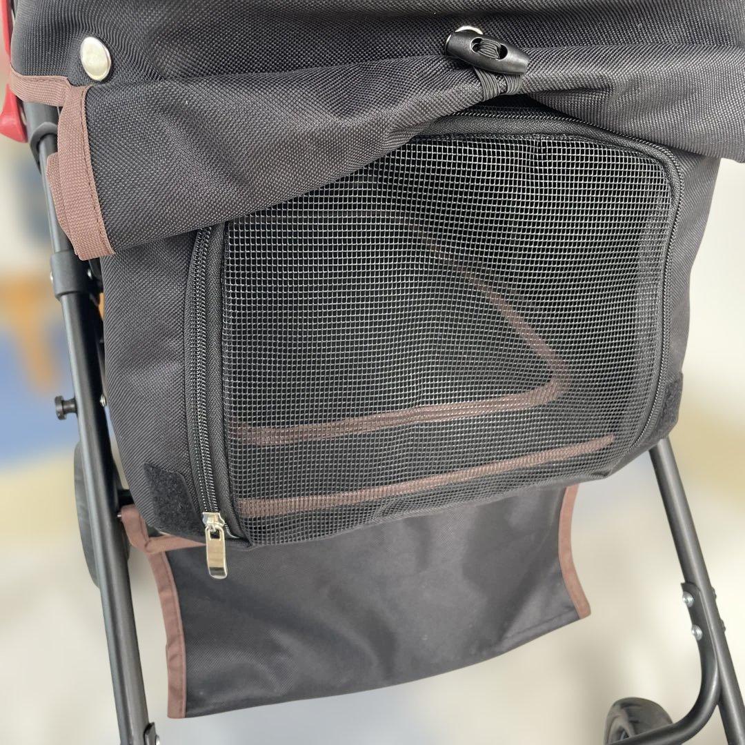 ペットキャリーカート 収納ポケット付き 小型犬 中型犬 猫 犬 カート 軽量