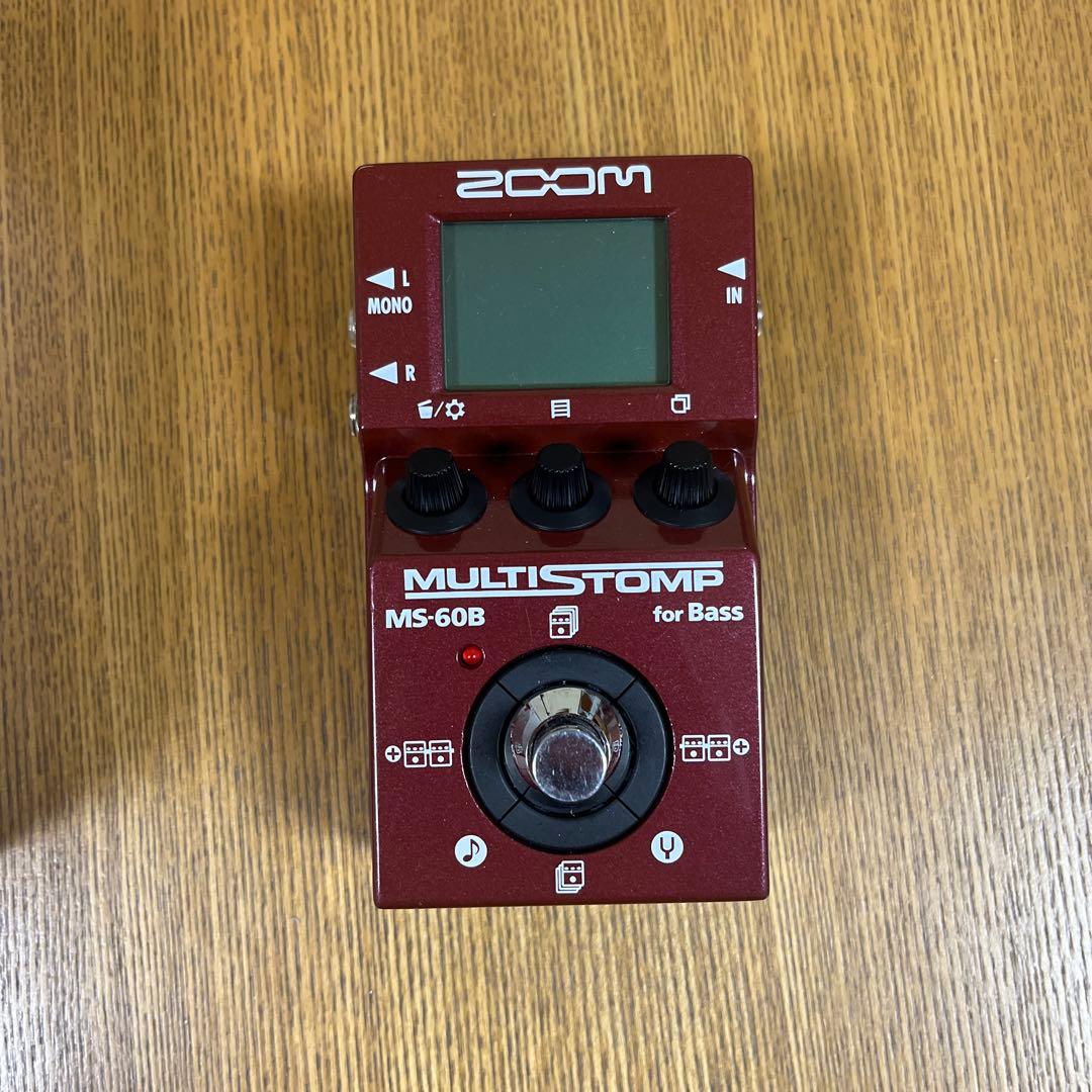 【説明書・箱付き】ZOOM MS-60B ベースエフェクター