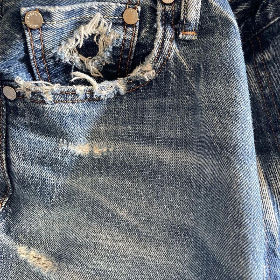 パンツ L'Appartement UPPER HIGHTS DAMAGE DENIM