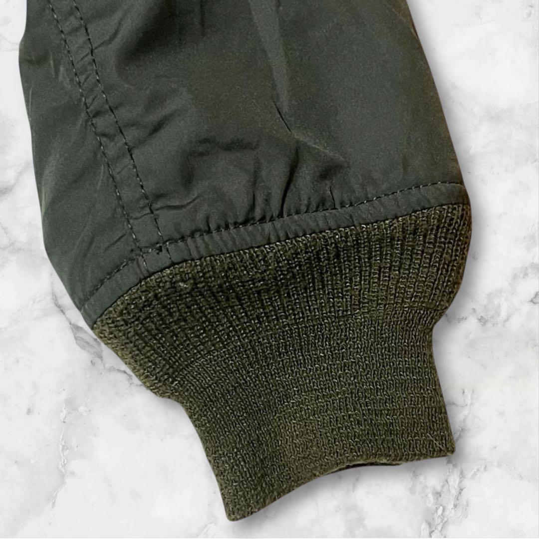 ALPHA INDUSTRIES フライトジャケット　カーキMA-1 Sサイズ