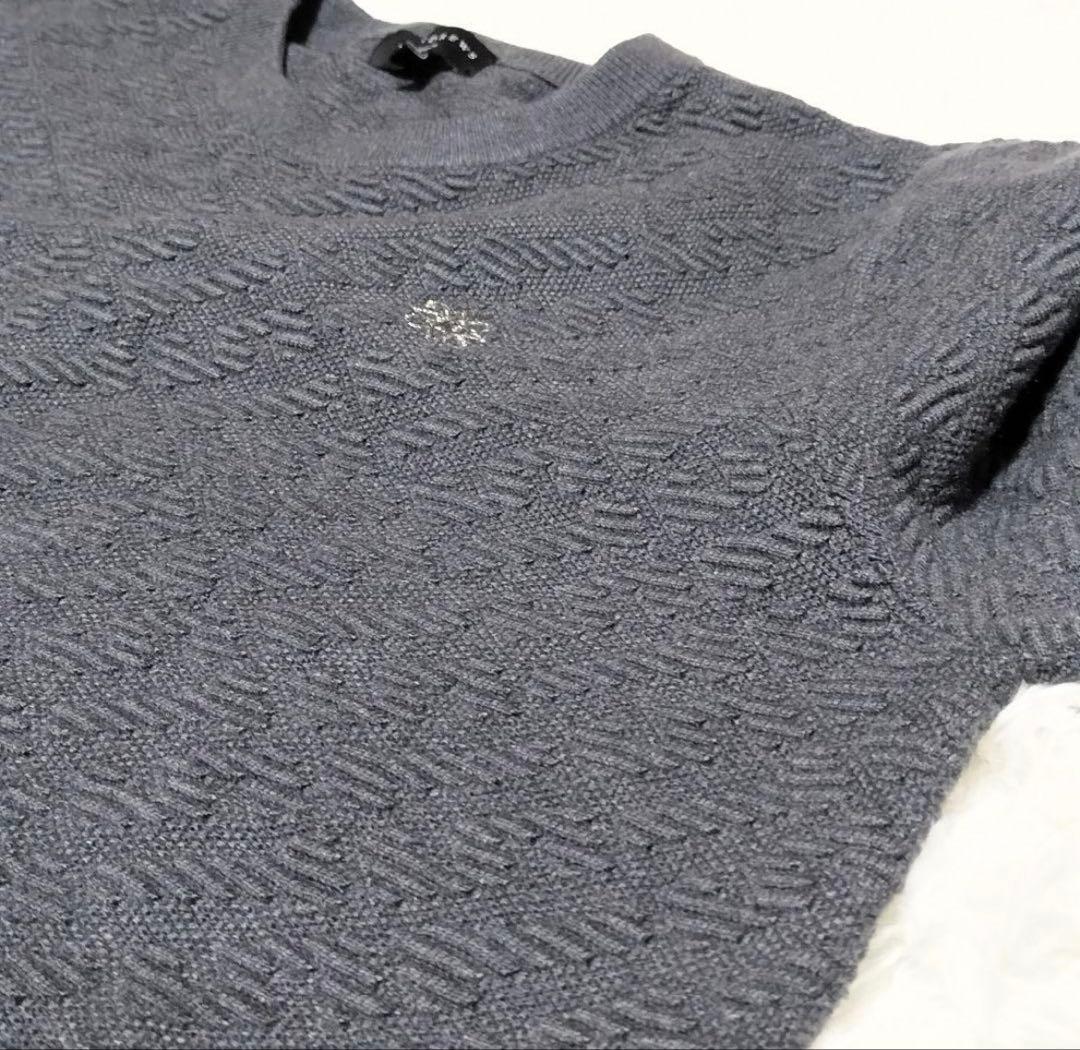 St ANDREWS セーター・トレーナー ロゴ刺繍 ロゴプレート 長袖 LL