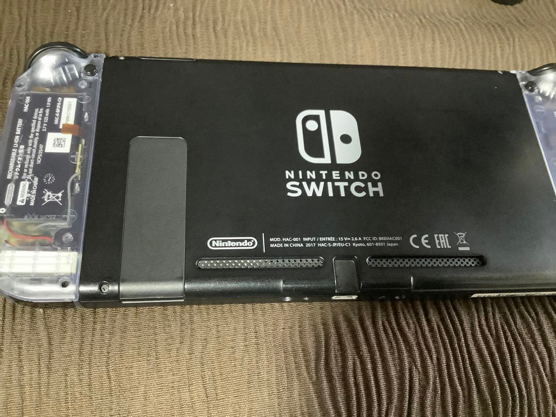 ★☆Nintendo Switch 本体 ジョイコンクリアカラー★☆SDカード付
