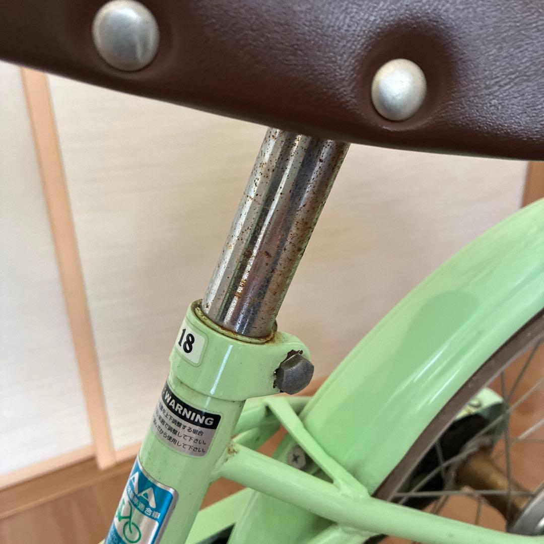 【引き取り大阪府池田市】アサヒ子供用自転車18インチバスケット付き