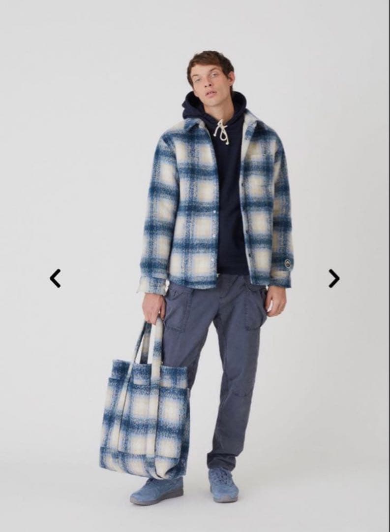 は*と様 KITH Check Sheridan Shirt Jacket Bl