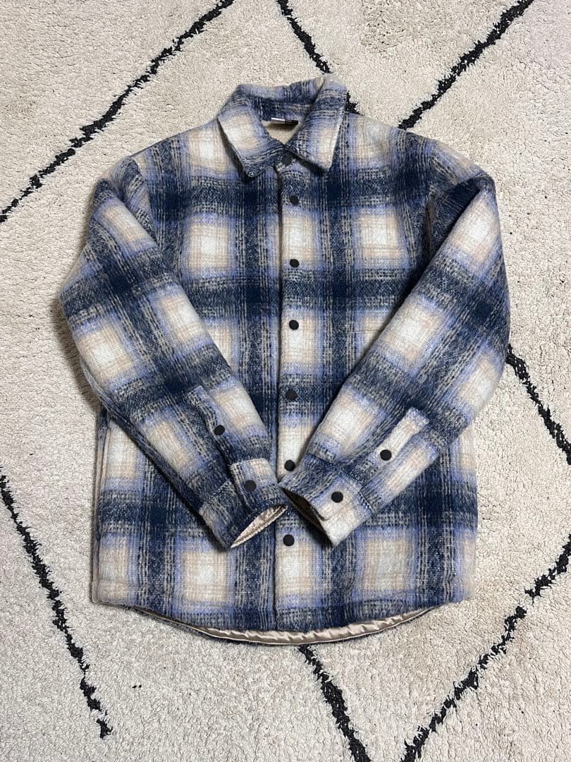 は*と様 KITH Check Sheridan Shirt Jacket Bl
