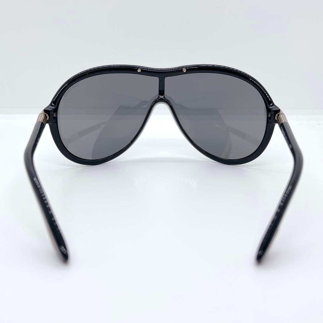 TOM FORD TF11 Ryan サングラス ブラック ゴールド Tロゴ