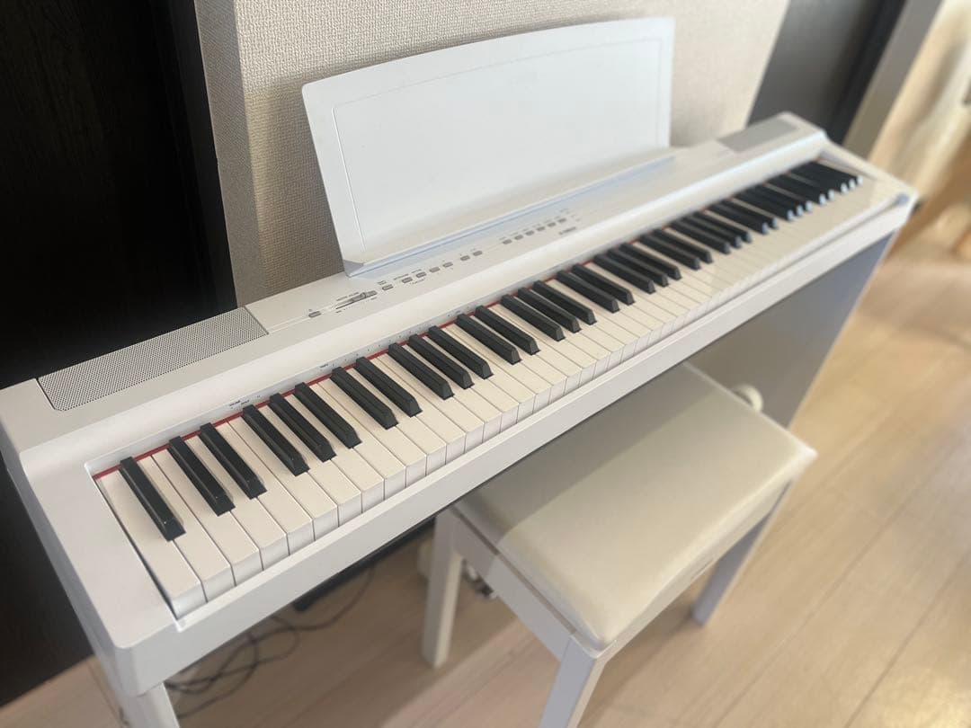 【coco】YAMAHA P125 電子ピアノ　専用スタンド　椅子セット