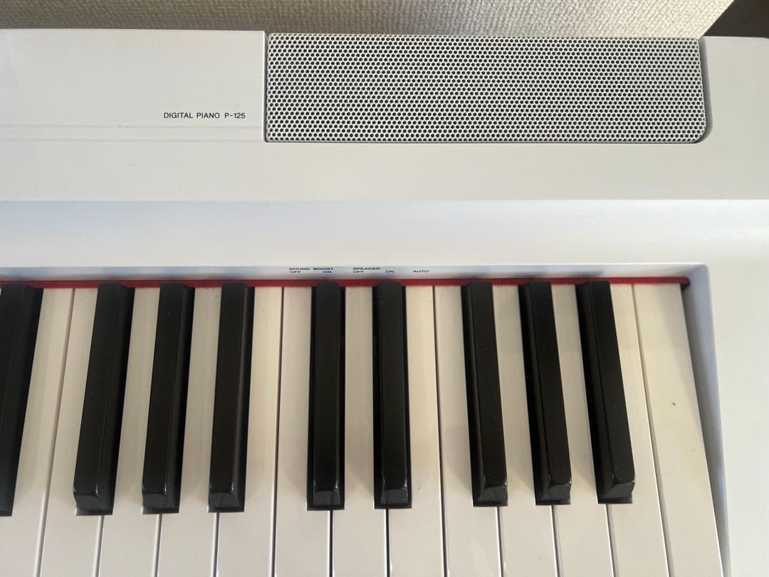 【coco】YAMAHA P125 電子ピアノ　専用スタンド　椅子セット