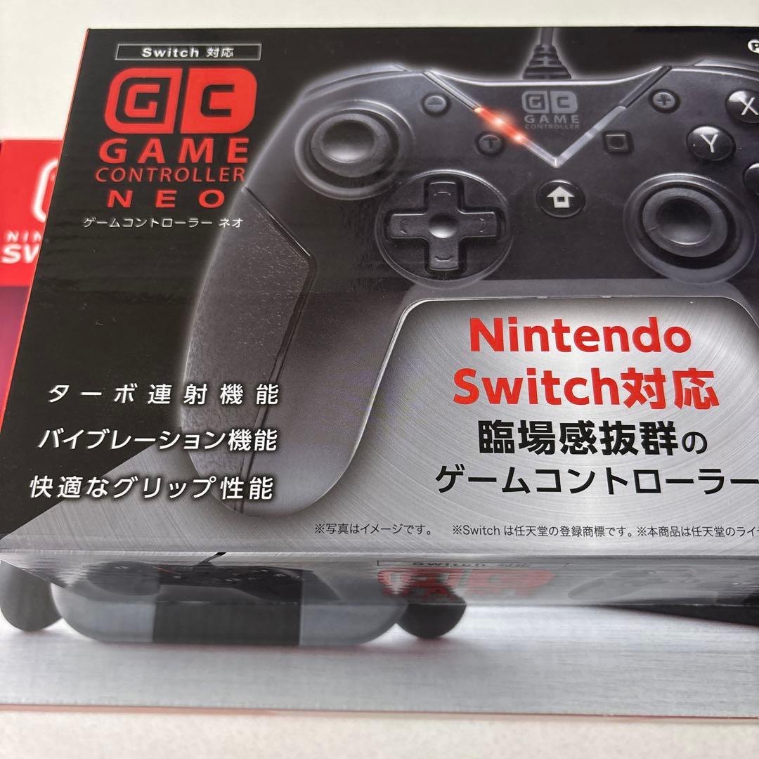 Switch本体＋コントローラー　【付属品全てあり】スイッチ