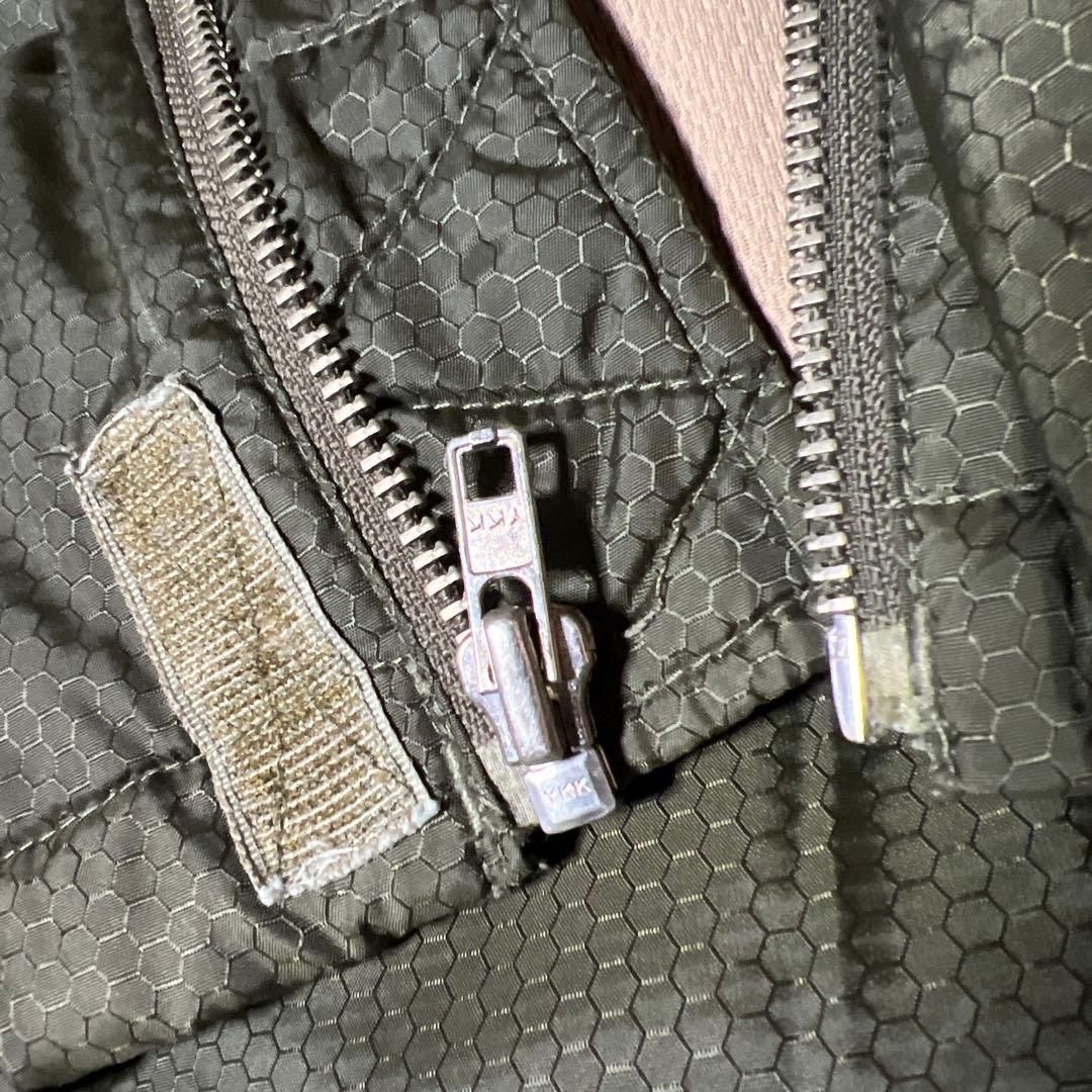 90s 00s STUSSY ナイロン　n-3b モッズコート　ハニカム