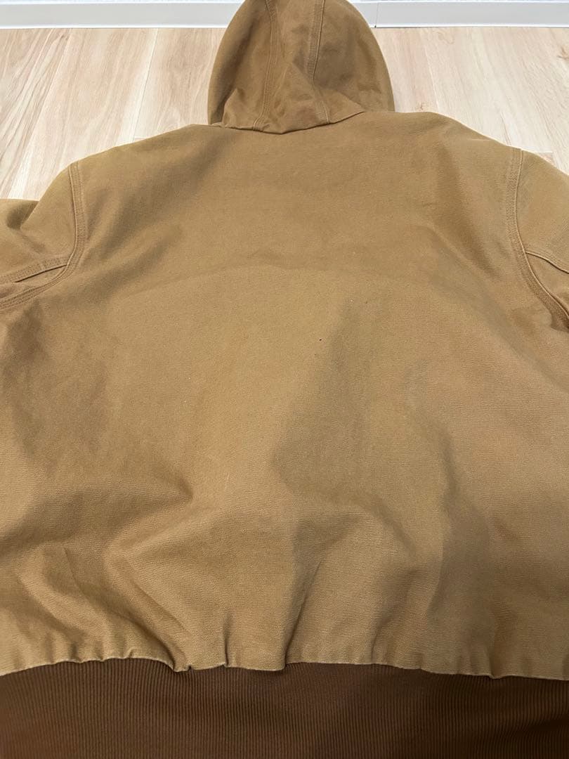 【美品】カーハート アクティブジャケット 茶 XL