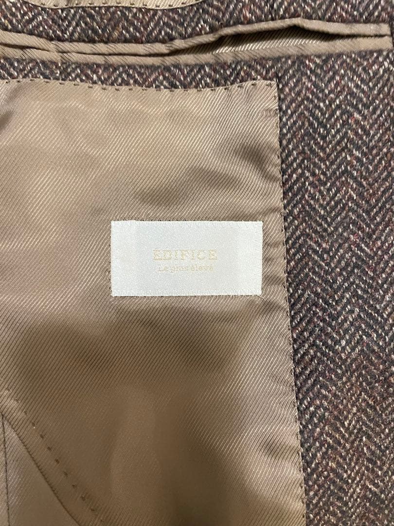 EDIFICE ×Lanificio di Pray 美品 カシミヤ混　42