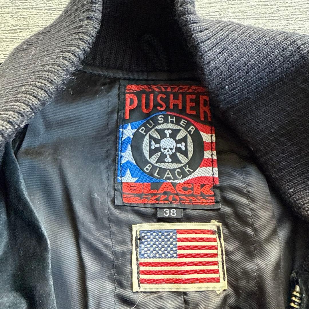 90s usa製　short leather jacket schott レザー