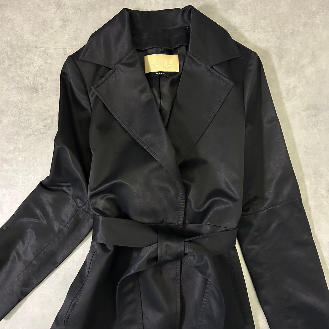 【日本製】STYLE by MIYUKI SAWADA 上品トレンチコート 9号