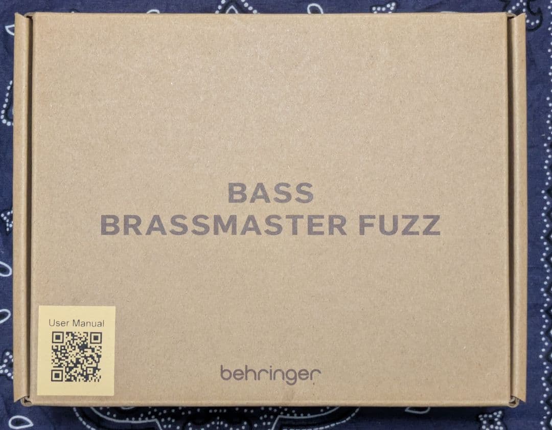 と*ん様 Behringer BASS BRASSMASTER FUZZ
