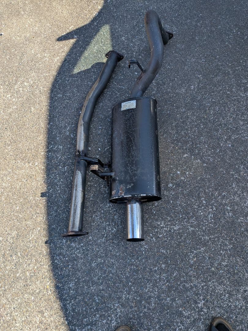 AE86 プロフ　マフラー　60パイ　当時物