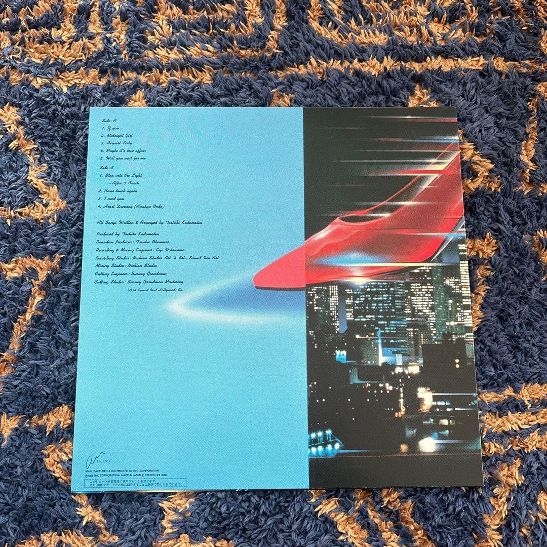 角松敏生 AFTER 5 CLASH TOSHIKI KADOMATSU LP