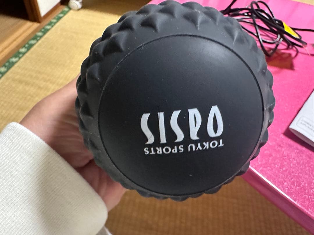 oasis フィットネスクラブが作ったシェイプツインボール 黒 ブラック