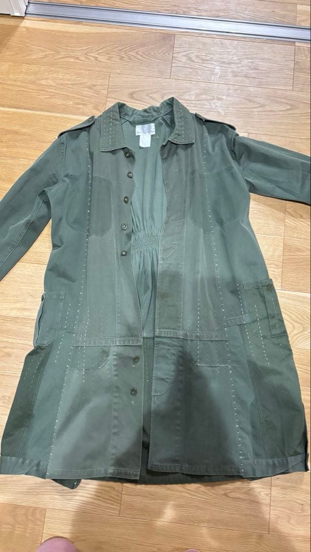 Keisuke kanda ケイスケカンダ　ぶかぶかの軍シャツ　ミリタリーコート