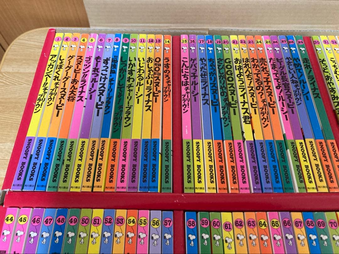 SNOOPYBOOKS スヌーピーブックス 50周年記念復刻版 全86巻