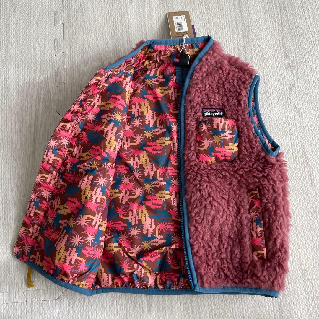 【おうどん様】patagonia 〈新品未使用〉フリースベスト 2T