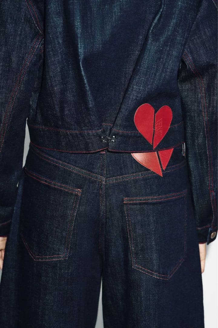 【完売品】ZARA Z1975 ハイウエストバレルフィットデニムパンツ 36