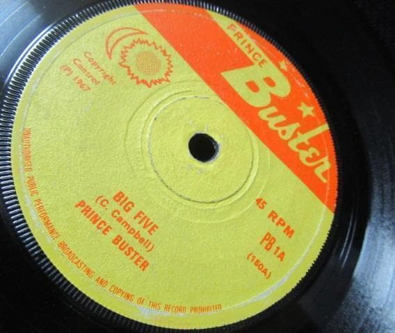 6【ロックステディ/UK原盤45】Prince Buster/プリンス・バスター