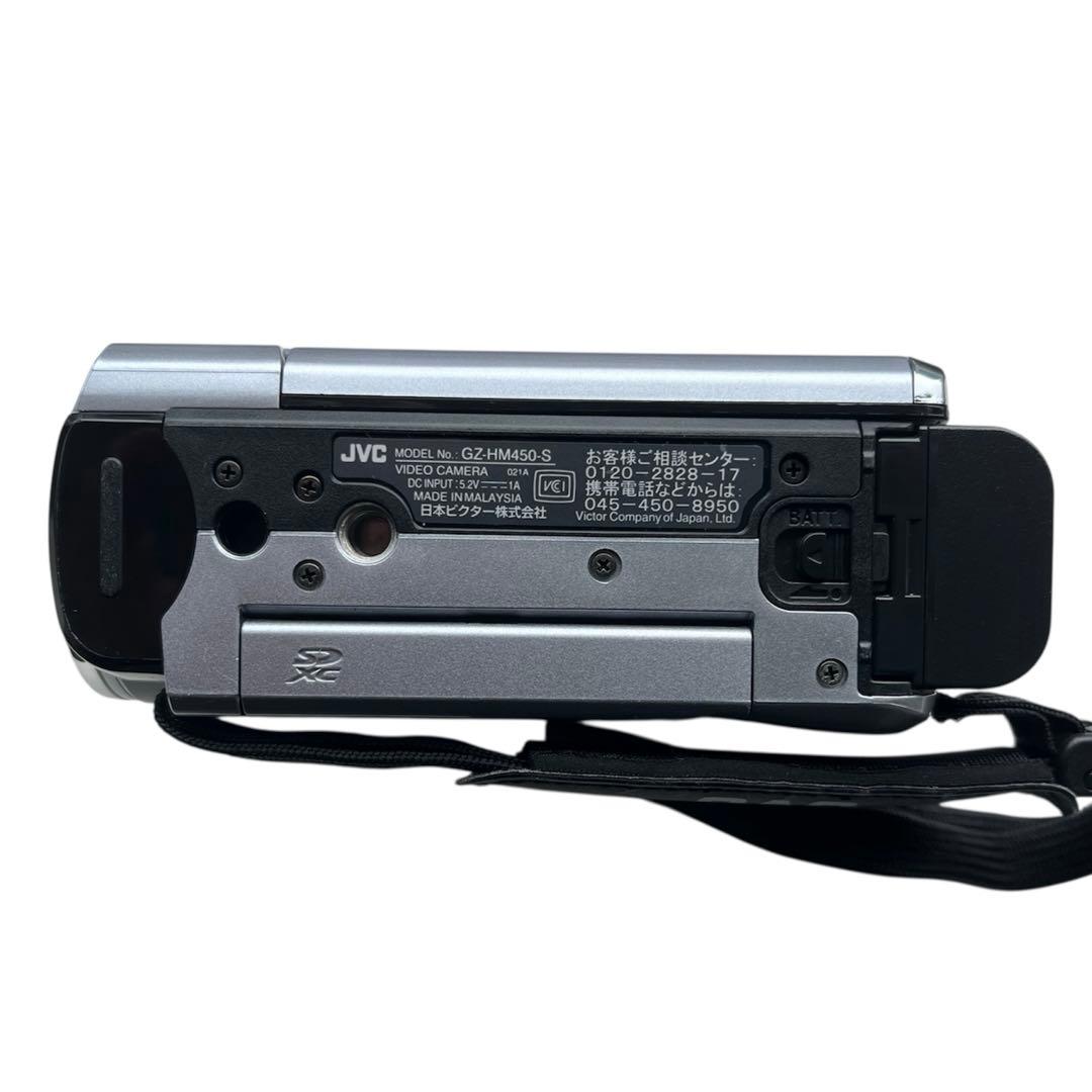 【新品同様】JVC Everio GZ-HM450 元箱付 SDカード付