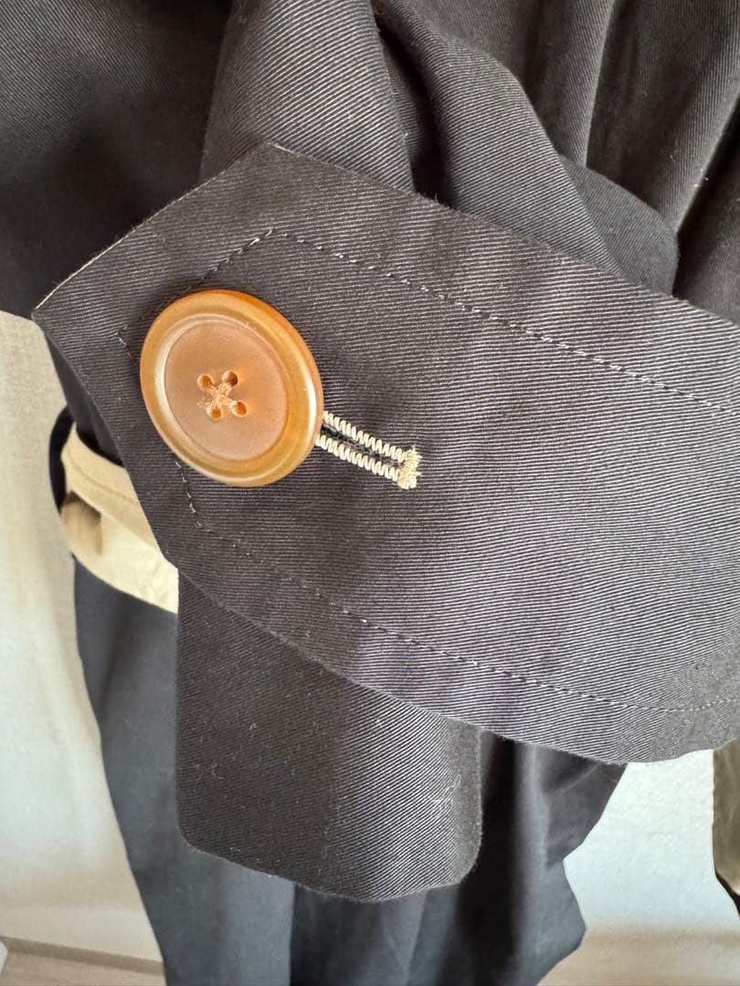 Vivienne Westwood ブラックトレンチコート リバーシブルベルト付