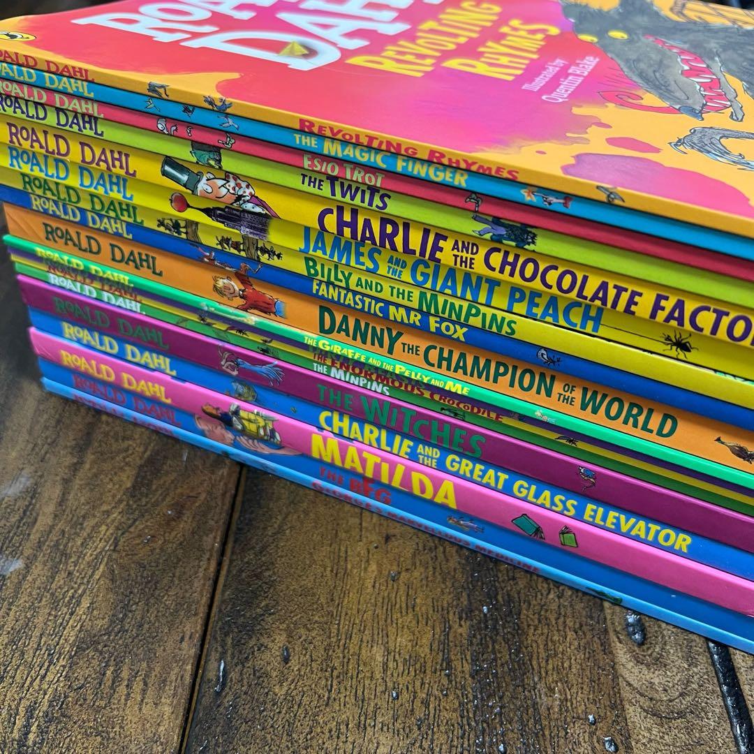 残り1点値下げ Roald Dahl 18冊 大きな英語絵本 カラー版