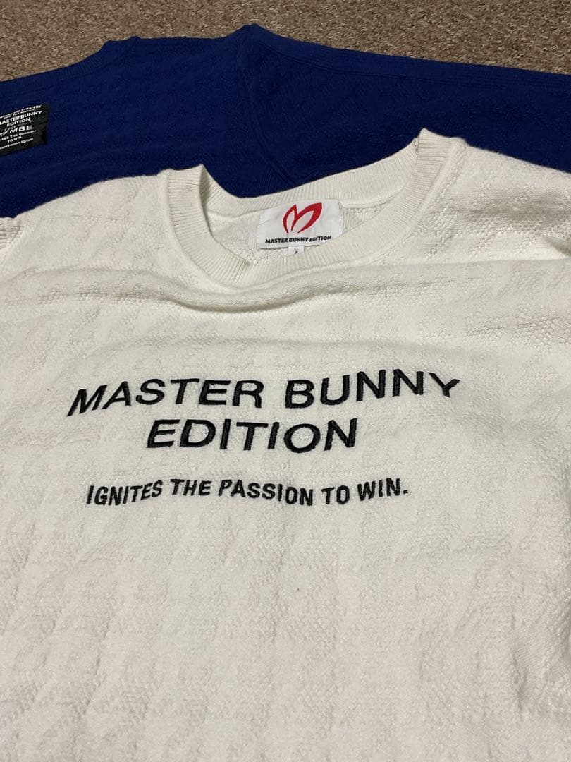 MASTER BUNNY EDITION クルーネックニット2色セット