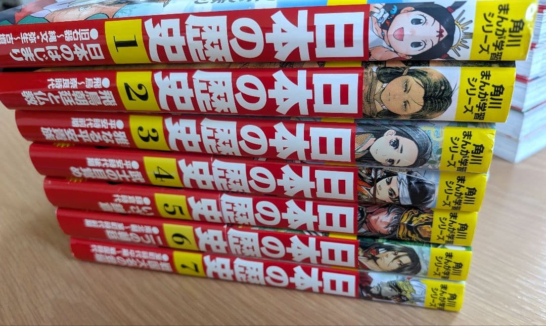 角川まんが学習シリーズ 日本の歴史　全15巻セット