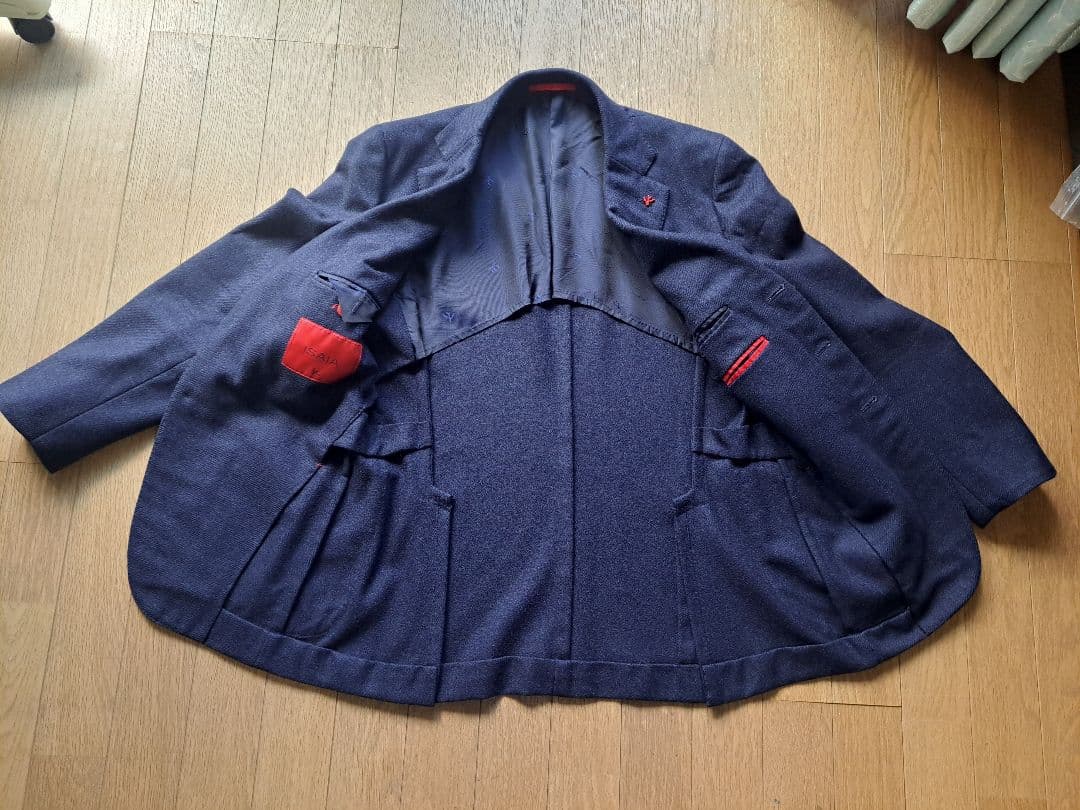 ISAIAセーラー無地ジャケット