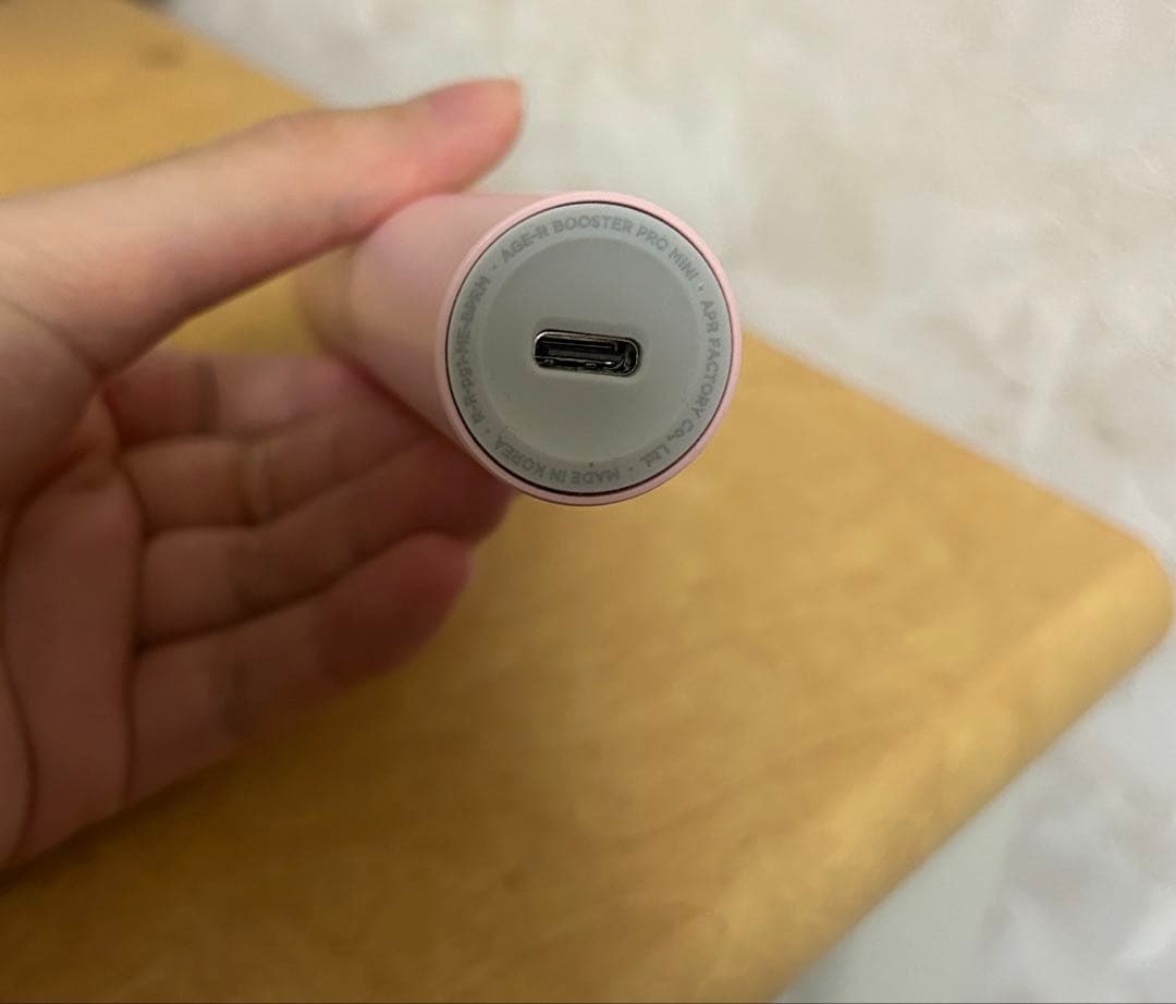 メディキューブ 美顔器 AGE-Rブースタープロミニ ピンク medicube