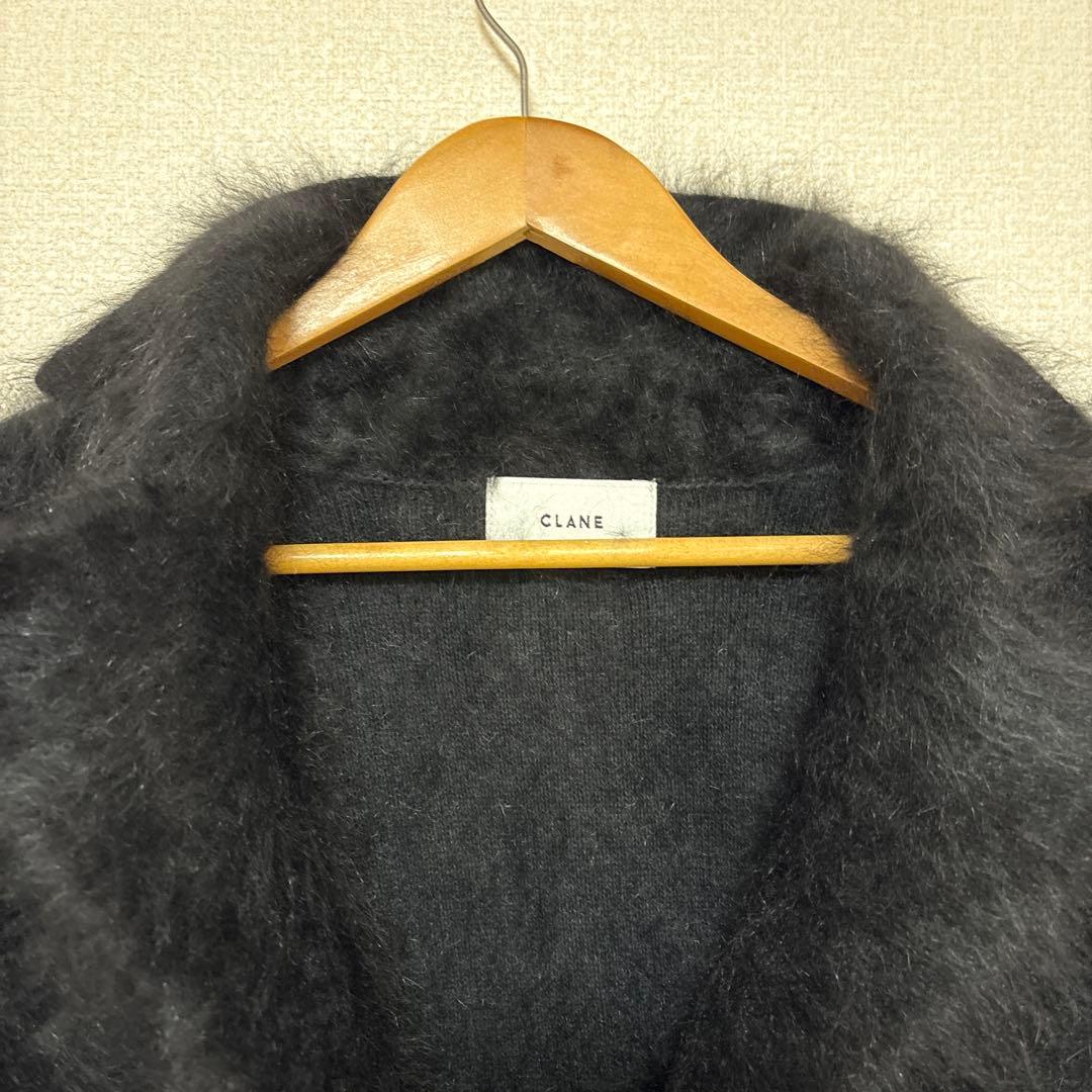 トップス CLANE ANGOLATAILORED KNITJACKET