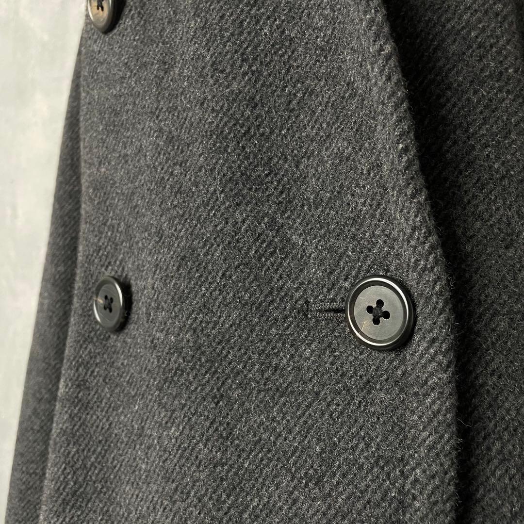 RALPH RL LAUREN アンゴラ混 ツイル ロングコート 高級 11号