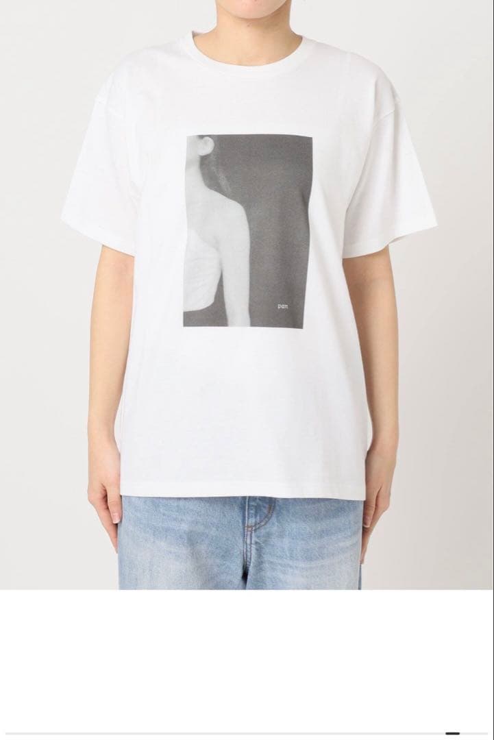 ※最終値下げPlage PAN/パン別注 PHOTO TEE カラー　ホワイトB