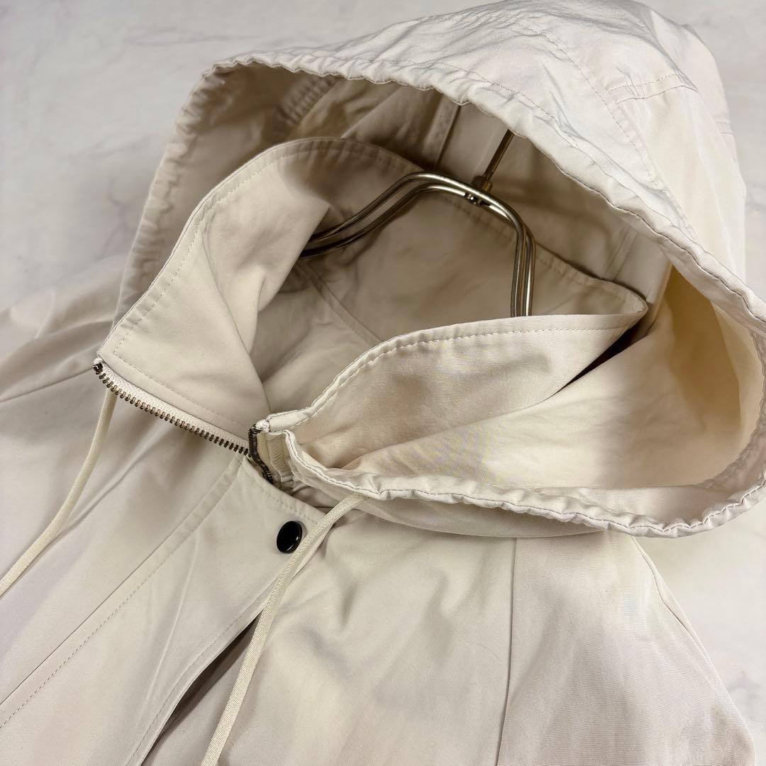 ICB Tussah T/C モッズコート ベージュ ロング M春